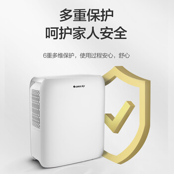 格力（GREE）【低噪小体积】除湿机/抽湿机家用除湿量12升/天单间参考面积24平24H定时除湿器DH12EN