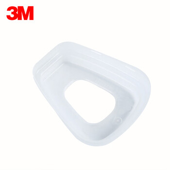 3m 501滤棉盖 面具配件用于固定5N11滤棉 面罩过滤棉塑胶盖 6000滤毒盒滤棉使用 1个