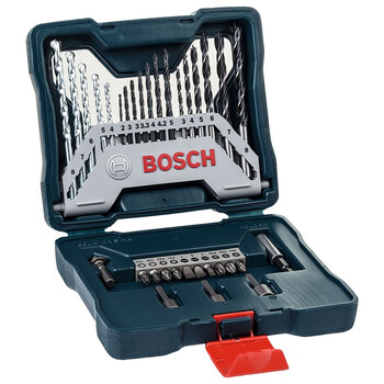 博世（BOSCH）33支混合套装-蓝色版圆柄钻头混合套装