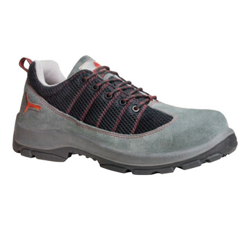 代尔塔（Deltaplus）301234 彩虹系列透气安全鞋防砸12KV绝缘鞋 灰黑色 36码 定做 1双