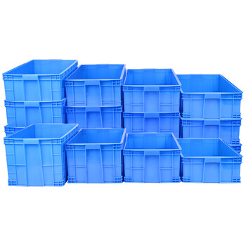 圣极光周转箱653*435*160仓库仓储箱工厂塑料物流箱可定制701660