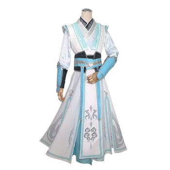 人渣反派自救洛冰河cosplay全套假发古风古装汉服cos假发男2020 服装