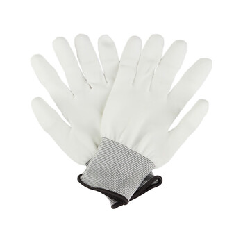 君御 Exsafety SAFEMAN君御 尼龙PU涂指手套 (100副起订） 灰边L