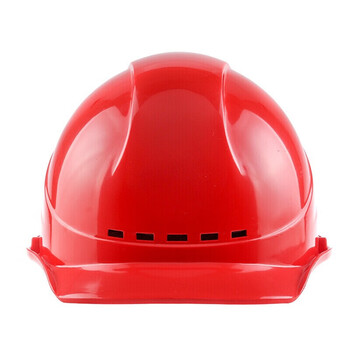 星工（XINGGONG）透气安全帽工程工地建筑施工防砸抗冲击头盔ABS免费印字红