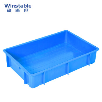 稳斯坦 WST074 加厚塑料周转箱 零件元件物流收纳箱物料工具盒 635箱#670*450*130