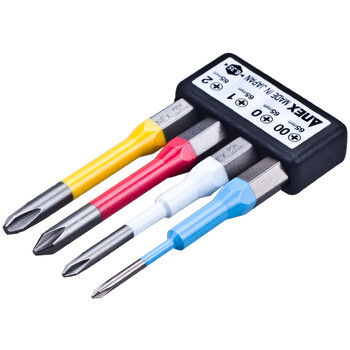 安力士牌（ANEX）进口精密螺丝刀 ESD螺丝刀 No.3614 模型螺丝刀 起子 十字螺丝批