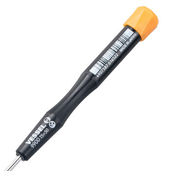 VESSEL威威日本进口No.9900TX精密电子梅花型螺丝刀手机螺丝批相机钟表维修螺丝起子工具 T5X50mm