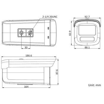 海康威视（HIKVISION）DS-2CD2T47EWDV3-L 4MM 400万全彩网络监控摄像头 筒型网络摄像机