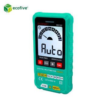 ecofive（莱靡） MS102 卡片万用表 智能多用表 免换挡防烧真有效值