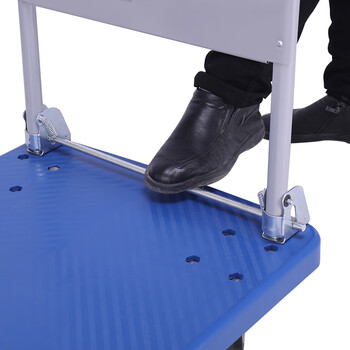 震迪折叠手推车60*90承重600斤四轮加固搬运车可定制KC803拉货车