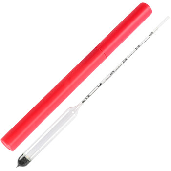 匡建仪表 石油密度计 测油液体密度计高精度石油玻璃测量仪检测仪比重计 0.7-0.75 