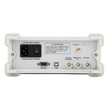胜利仪器（VICTOR）双通道DDS函数信号发生器任意波形发生器频率计方波脉冲信号源正弦波 VC2006A 标配现货