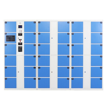 知旦 36门条码存包柜 工厂储物柜超市商场智能电子储物寄存柜车间存包柜手机存放柜 CB-36T