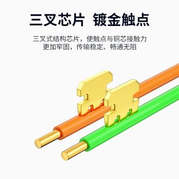 盛浦 8P8C千兆六类6μ镀金网络RJ45水晶头 网线接头 ST-8P8C-6 1个 200个起订