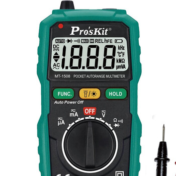 宝工（Pro'skit) MT-1508-C 袖珍型自动电表 1年维保