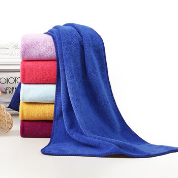 庄太太 400g加厚细纤维加厚方巾吸水清洁保洁抹布 绿色35*75cm/条