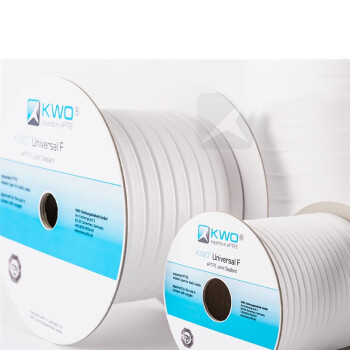 KWO/科沃U-F带背胶膨体四氟带状垫片不规则法兰的密封带  厚度5mm 宽度14mm 长度50m