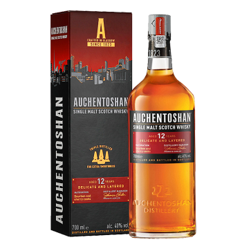 欧肯特轩（Auchentoshan）苏格兰单一麦芽威士忌 低地产区 原装进口洋酒 欧肯特轩18年700ml