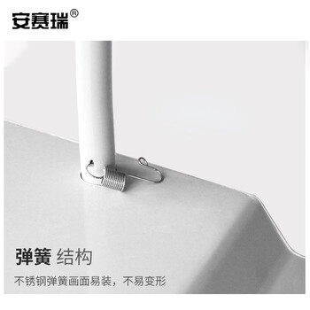 安赛瑞 加重铁门型海报架（仅展架） 80×180cm 广告架 易拉宝展架 户外防风展架 门形展示架 12674