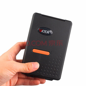 胜利仪器（VICTOR）自动量程数字万用表卡片型万能表便携式万能表 VC921 标配现货