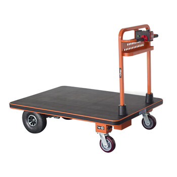 南捷（NENKEEN）电动手推平板车 NK-105 银库银行用车 物流工地运输四轮电动推车