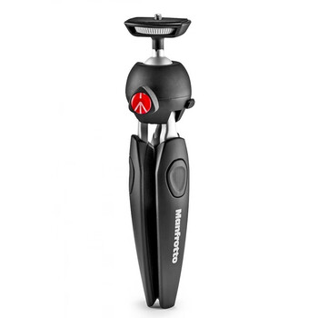曼富图（Manfrotto） MT PIXI EVO 便携式微单卡片相机迷你桌面三脚架升级版可伸缩手持球形云台 黑色