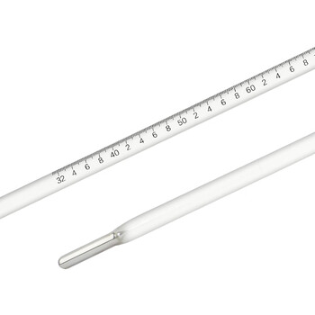 匡建仪表(CONJANT)石油玻璃温度计 GB-35 1支 32-127℃精密棒式测温仪 工业化工实验室用 可过检 1GB-35