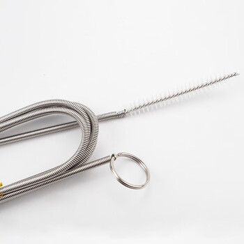 海斯迪克 HK-5168 冷藏室疏通神器 排水孔疏通器 透明色毛1.6米+防堵杆