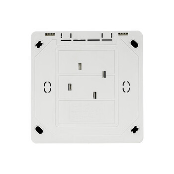 人民电器 开关插座 86型面板 明装 RM6 一联单控开关RM6-K1单开单控