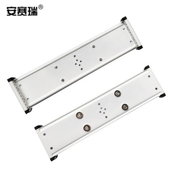 安赛瑞 磁吸式壁挂文件展示架  A4竖版强磁作业指导文件夹（蓝） 12278