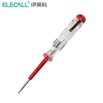 伊莱科(ELECALL)多功能LED指示灯夜视数显电工 高精度电笔 试电笔 线路检测测电笔