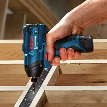 博世 GDR 120-LI 12V锂电充电式冲击扳手/起子机 12V/2.0Ah电池×2