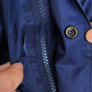 者也 消防雨衣雨裤套装户外便携雨披抢险救援分体雨衣套装 消防分体雨衣 L码