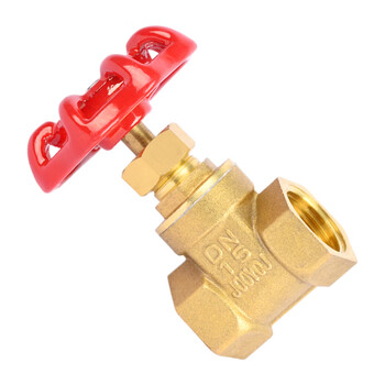 匡建仪表（CONJANT）铜截止阀 加厚黄铜 硬密封低进高出饱和蒸汽高温高压自来水阀门单向截门 DN15 