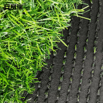 安赛瑞 仿真草坪人造塑料假草坪2×10m幼儿园楼顶阳台假草皮 市政绿化公园装饰人工假草坪3cm加密春草 700588