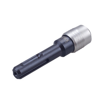 安力士牌（ANEX）进口AKL-070SDS圆柄两坑两槽冲击钻转换头1/4 SDS四坑电锤转接6.35mm内六角加长批杆70mm