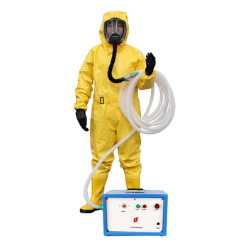 普达 AHK-1-10电动送风式长管呼吸器过滤防尘防毒有限空间作业 单人10米送风呼吸器