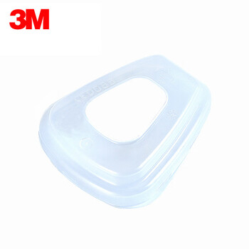3m 501滤棉盖 面具配件用于固定5N11滤棉 面罩过滤棉塑胶盖 6000滤毒盒滤棉使用 1个