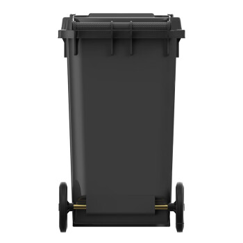 科力邦（Kelibang) 户外垃圾桶 大号加厚100L分类垃圾桶商用塑料环卫垃圾桶带盖物业翻盖果皮箱 KB1037 灰色