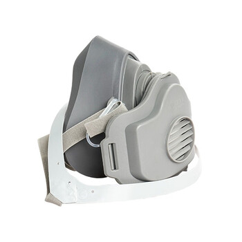 锦绣粤兴3600 防尘面罩 KN90防有机气体工业粉尘半面具打磨装修喷漆防护口罩 定制