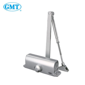 GMT原装052系列明装不定位闭门器G-0524A 符合消防要求 浅灰色 安装门宽1100mm承重85kg不定位