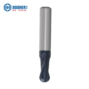 宝合(BOOHER)耐热系列2刃短柄球头铣刀3.0mm(4mm柄径） 2706701