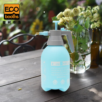 爱柯布洛 手持气压喷壶（2L）消毒清洁喷雾器洒水壶浇花喷水壶物业办公园林松绿色 221358