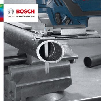 博世（BOSCH） 曲线锯条木工锯条切割木制品锯条铁制品锯条 T121BF (5支装) 金属切割快速型