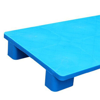 稳斯坦 WST141 实心塑料托盘 防潮栈板卡板仓库叉车托板平板九脚托盘 1.2*1米特厚