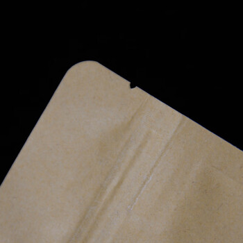飞尔（FLYER）八边封牛皮纸自立密封袋 开窗自封袋 包装袋【16x26+4cm 双层32丝 50个】