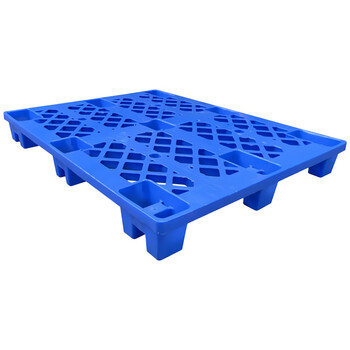 飞尔 塑料托盘 网格叉车栈板 仓库防潮地台板 物流托板塑胶卡板【C2 叉脚1200x1000x145 6KG】