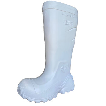 范特仕 Funtownshoes 5001 防砸防滑鞋底安全靴 中筒专业防护靴 白色 定做 1双 39码