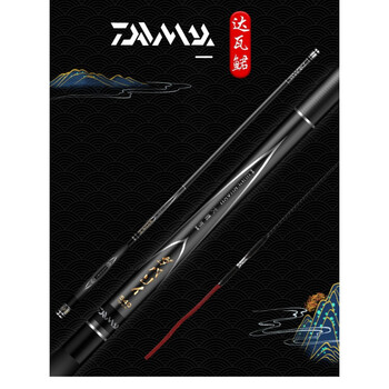 2022新款日本进口达瓦鲪鱼竿手竿超轻超硬6h19调28十大黑坑鲤台钓鱼竿
