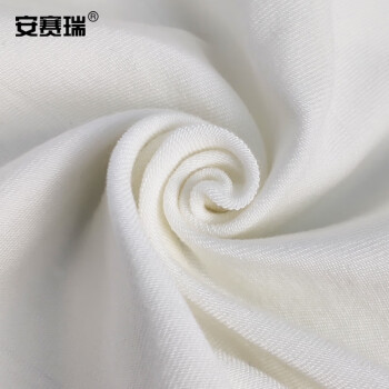 安赛瑞 工业擦机布 吸水吸油棉布清洁布 35×35cm 1kg 约28张 不掉毛碎布头 白色 27294